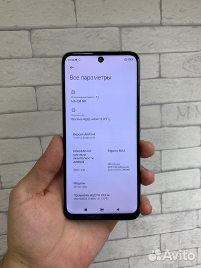 Xiaomi Redmi Note 11, 6/128 ГБ