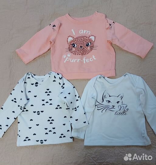 Кофта лонгслив для девочки