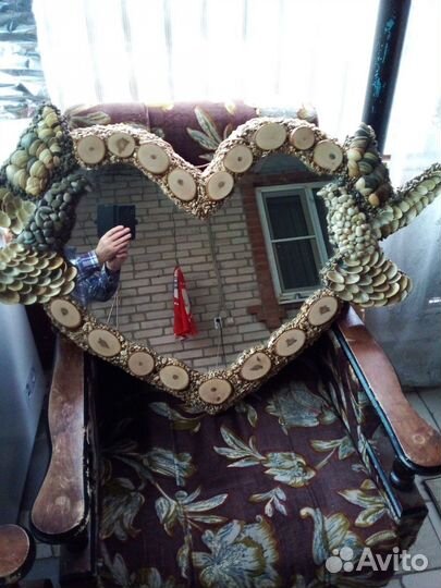 Зеркало ручной работы изготовлевно мастерами юга