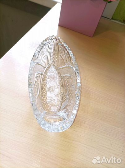 Хрустальная селедочница