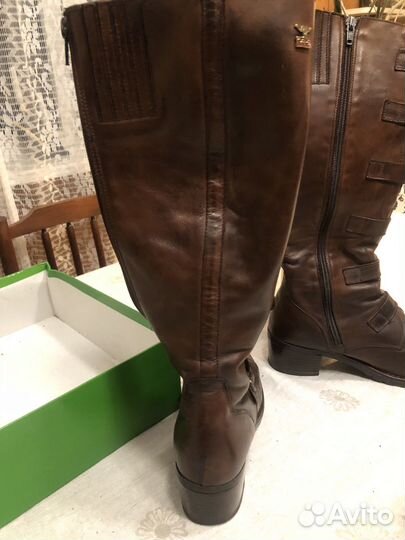Зимние женские сапоги 38 натуральная кожа