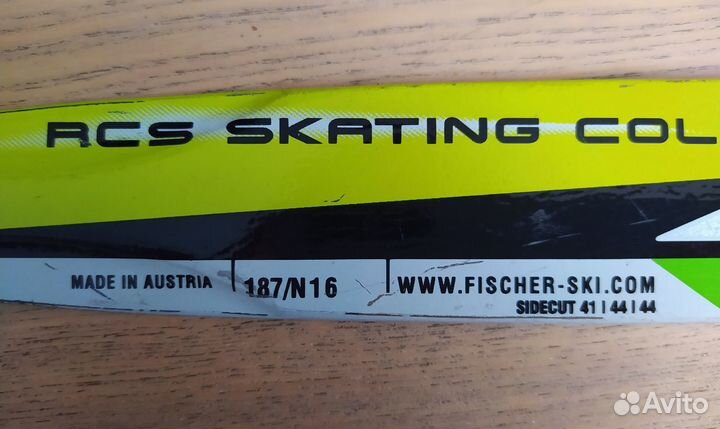 Лыжи беговые Fisher rcs 187