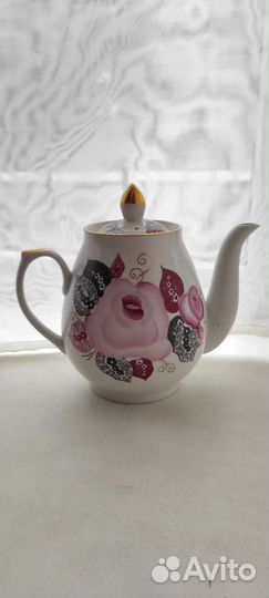 Фарфоровый Заварочный чайник СССР