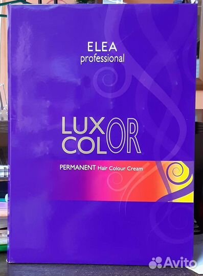 Палитра красок для волос