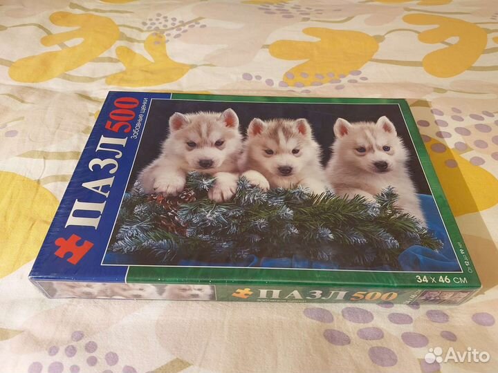Новый пазл 500 в упаковке