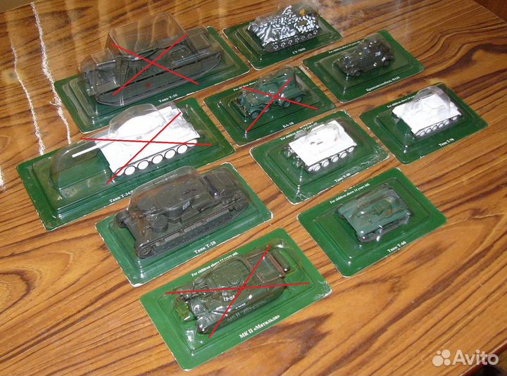 Модели серии Русские танки