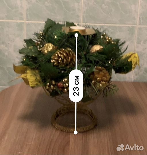 Подсвечник новогодний