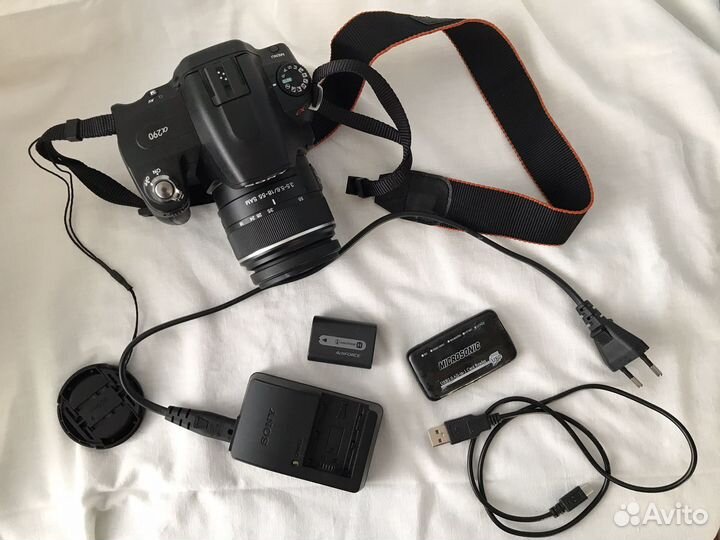Фотоаппарат sony dslr-A290