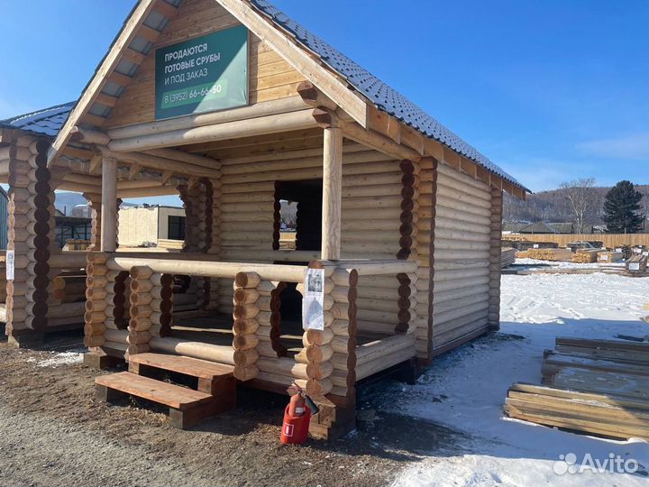 Готовые срубы домов