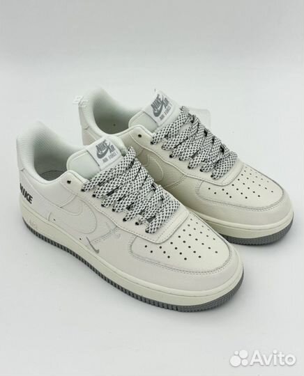 Nike air force кроссовки кожаные