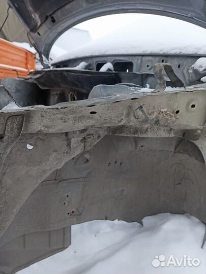 Hyundai Elantra HD 10г. Лонжерон передний левый