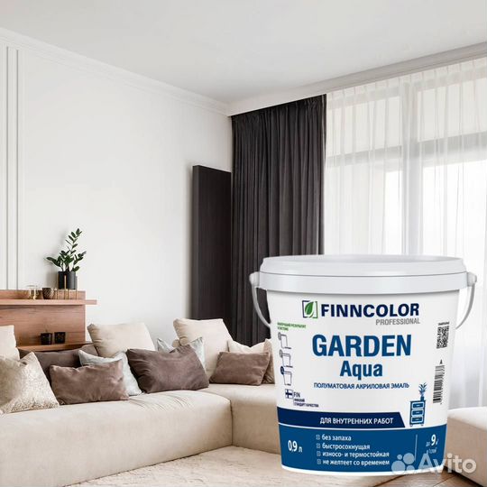 Краска белая Tikkurila