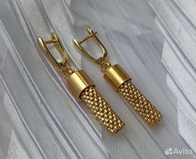 Браслет и серьги из бисера