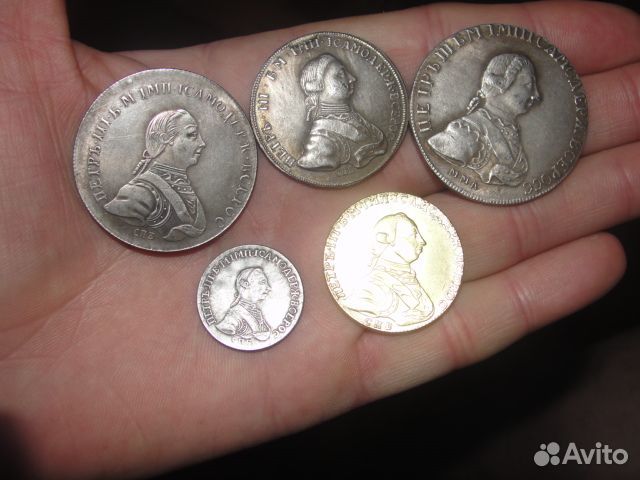 Монеты Петра 3
