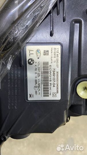 Фары на BMW 7 Series 2015-2019 G11 7483906-01