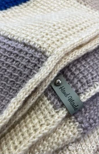 Бактус из ангоры (платок на шею, голову)