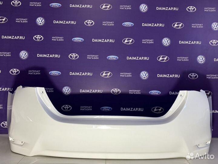 Бампер Задний Toyota Corolla 2014 Белый