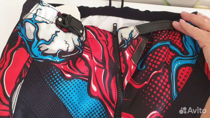 Мото штаны детские, 154-160см