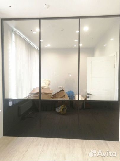 Стеклянная перегородка Лофт