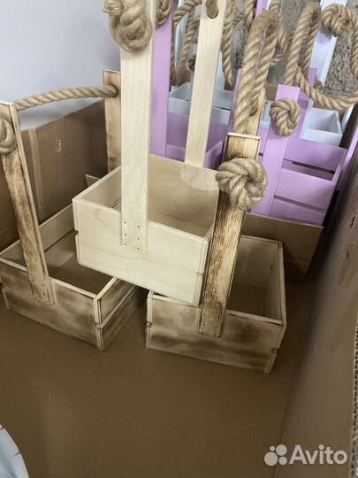 Ящик деревянный