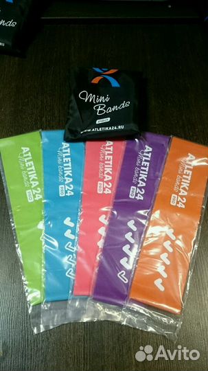 Комплект фитнес резинок mini bands