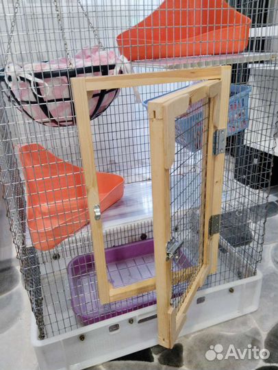 Большая клетка для крупных грызунов или птиц