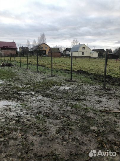 Каркас забора