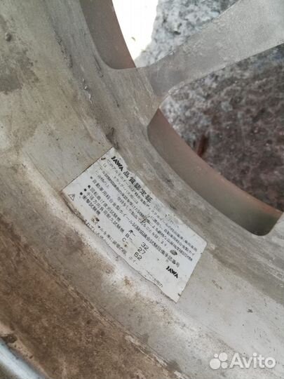 Диски японоия с полкой 4*100*R15