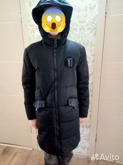 Отдам мужской пуховик