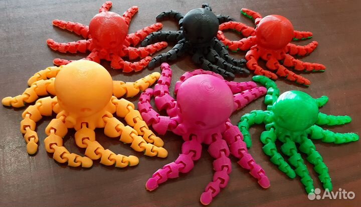 Осьминоги игрушки