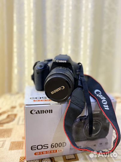 Зеркальный фотоаппарат canon 600d