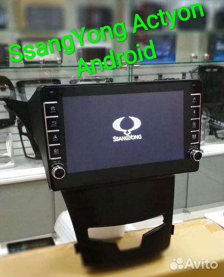 SsangYong Actyon магнитола Android с крутилками