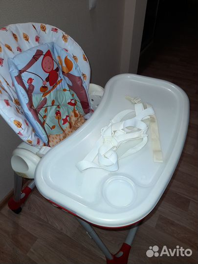 Стульчик для кормления chicco polly