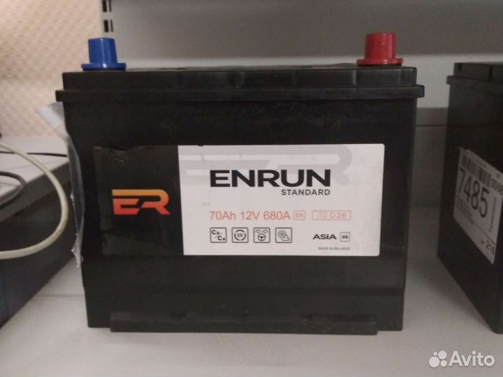 Enrun Asia SFB2 70Ah обр.пол. 680A(EN) 260x173x220