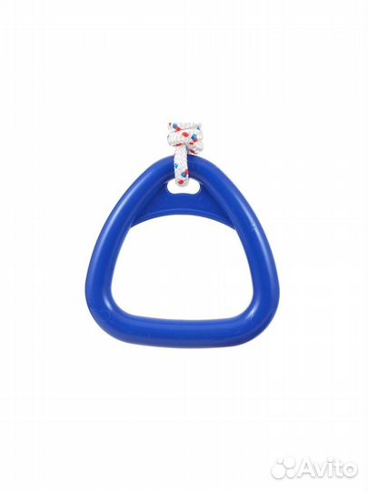 Кольца гимнастические детские треугольные, Синие