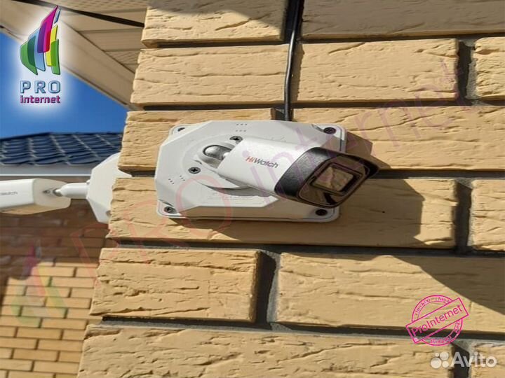 Монтаж видеонаблюдения в частный дом