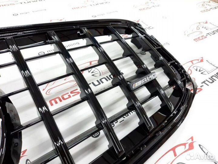 Решетка Mercedes GLB X247 GT-Black для AMG
