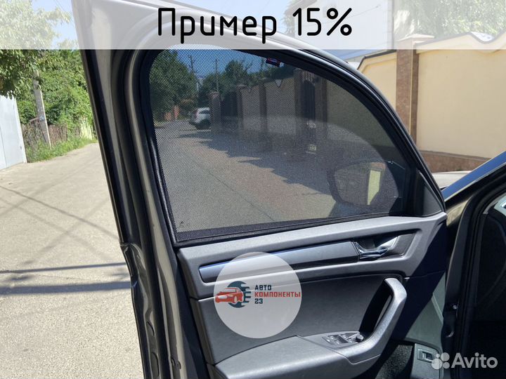 Каркасные шторки на Toyota previa (1990)