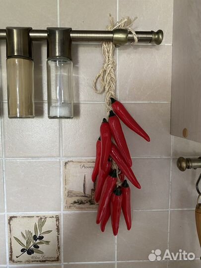 Декор для кухни -овощи керамические