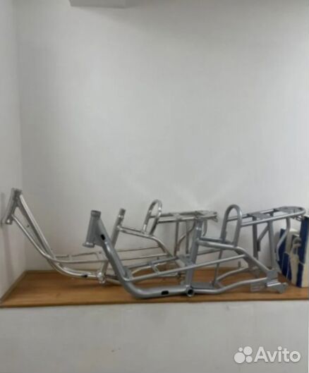 Рама алюминевая (колхозник) для электровелосипеда