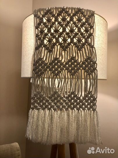 Салфетка макраме декор раннер