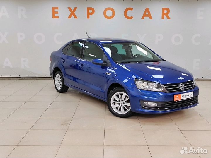 Volkswagen Polo 1.6 AT, 2019, 90 000 км