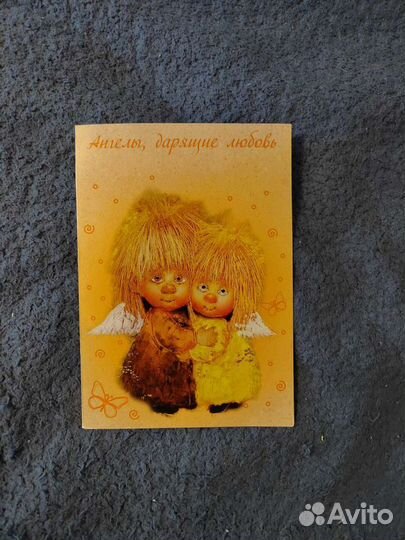 Коллекция открыток ангелы