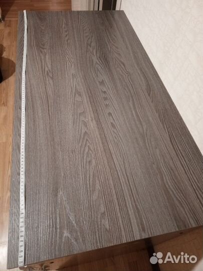 Стол письменный/компьютерный с ящиками серый