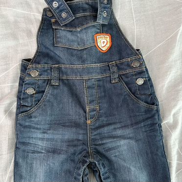Джинсовый комбинезон для мальчика 71 см