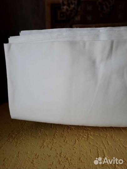 Ткань хлопок белый