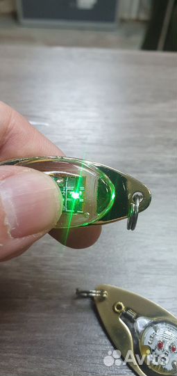 Блесна светодиодная зимняя