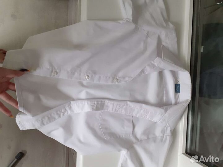 Рубашки школьные мужские