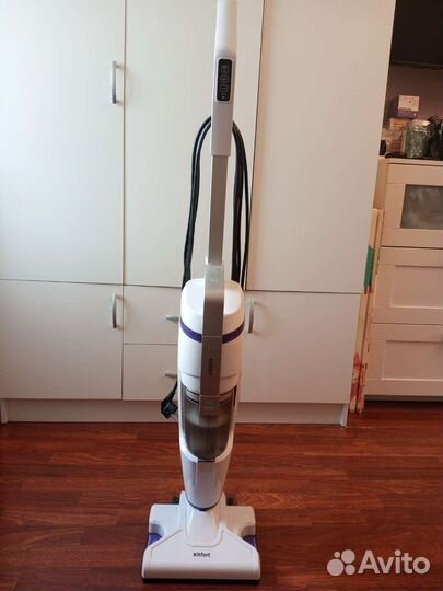 Вертикальный моющий паровой пылесос kitfort 575-2