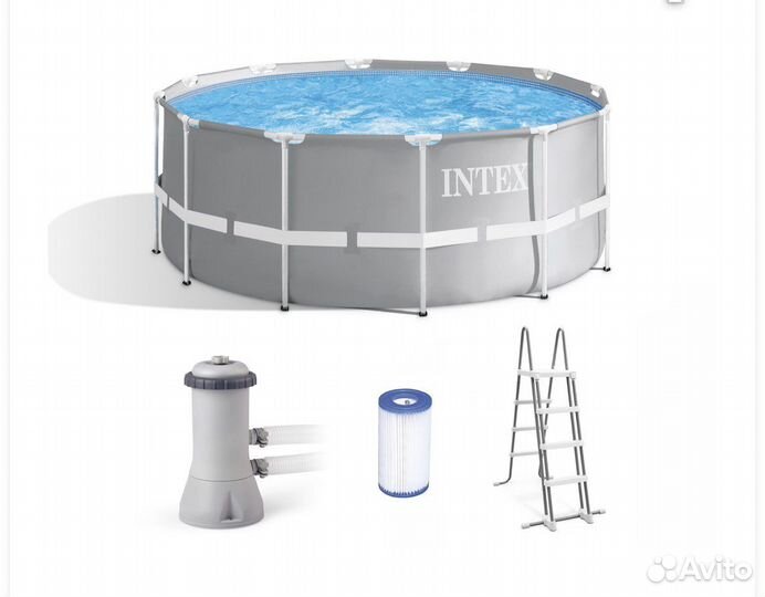 Каркасный бассейн 366 на 122 бу